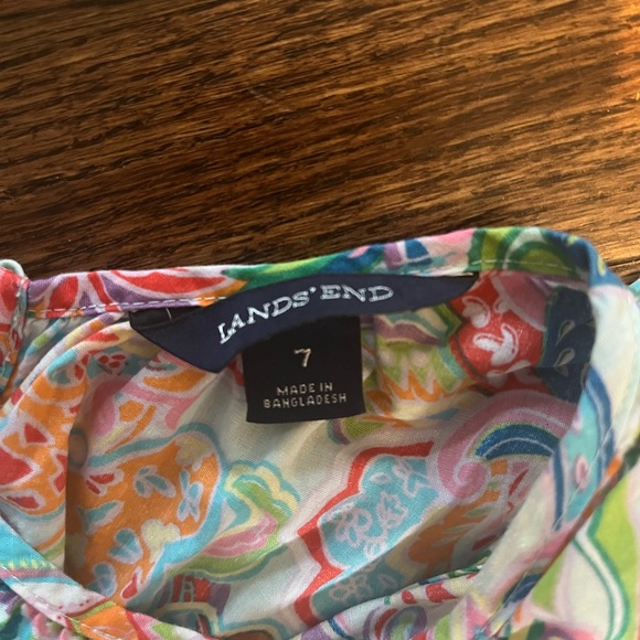 Lands’ End Spring/ Summer dress size 7 - Picture 5 of 5